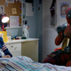 Fred Savage and Deadpool, just hangin’ out.